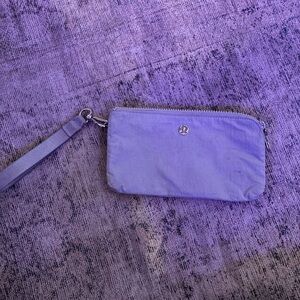 lululemon athletica grey Wristlet Clutch